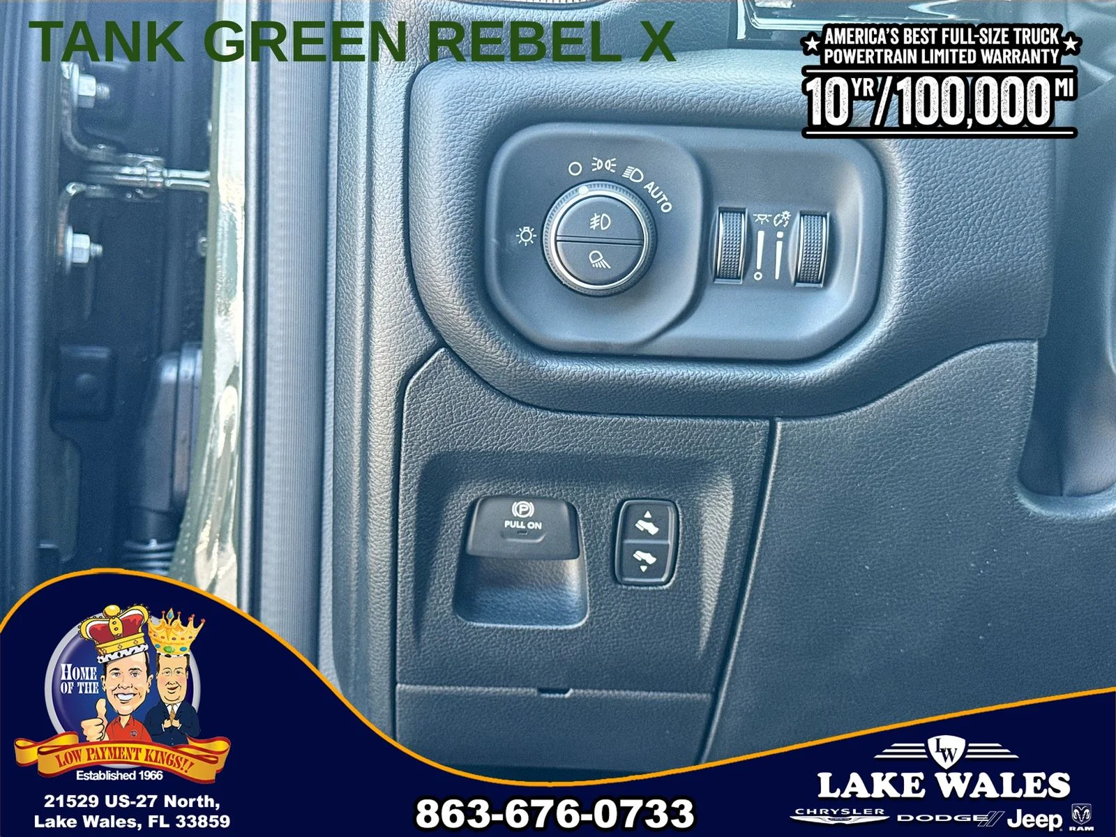 New 2026 Tank Exterior Paint RAM REBEL image 9
