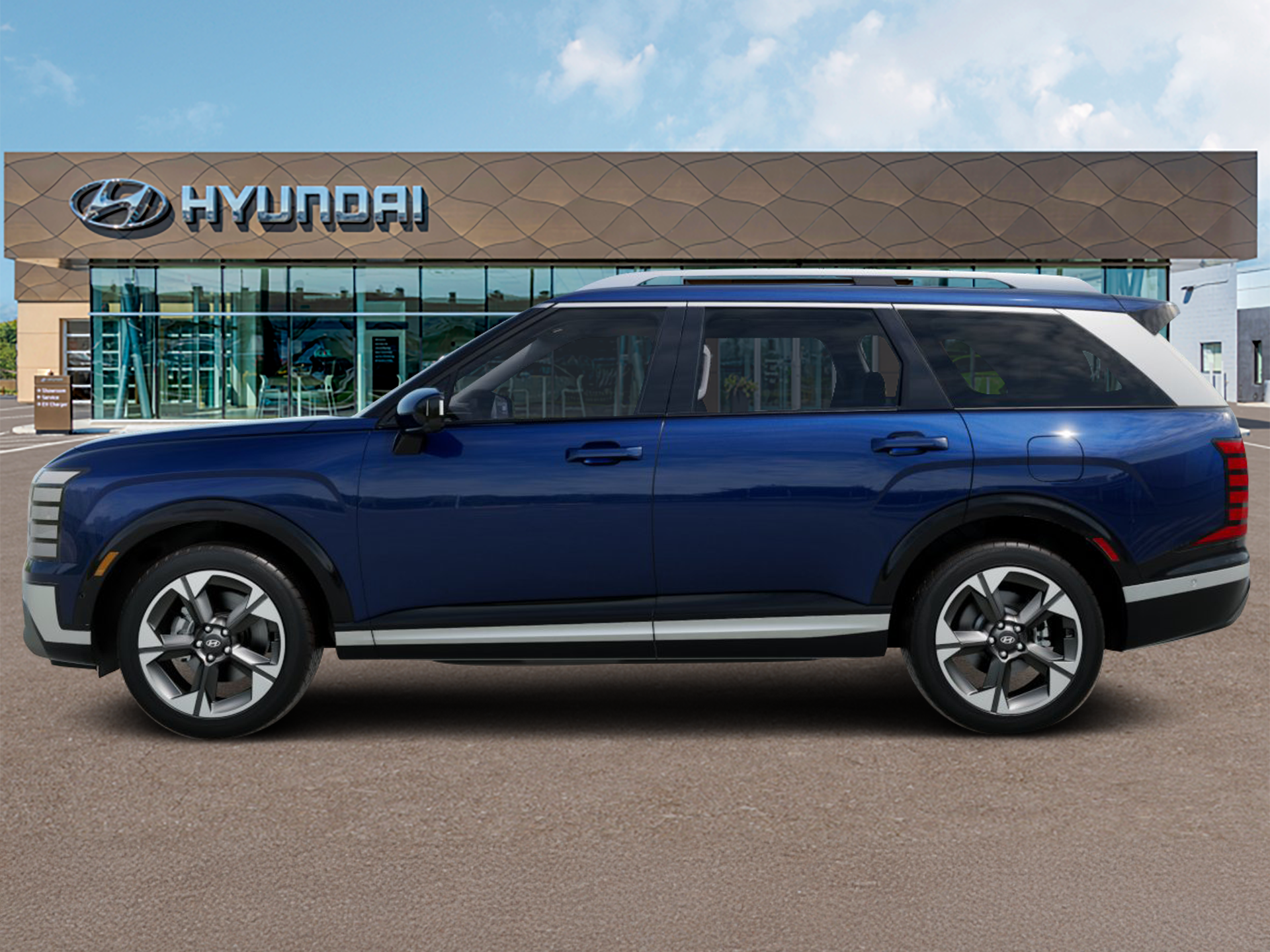 New 2026 Blue Hyundai Limited FWD image 3