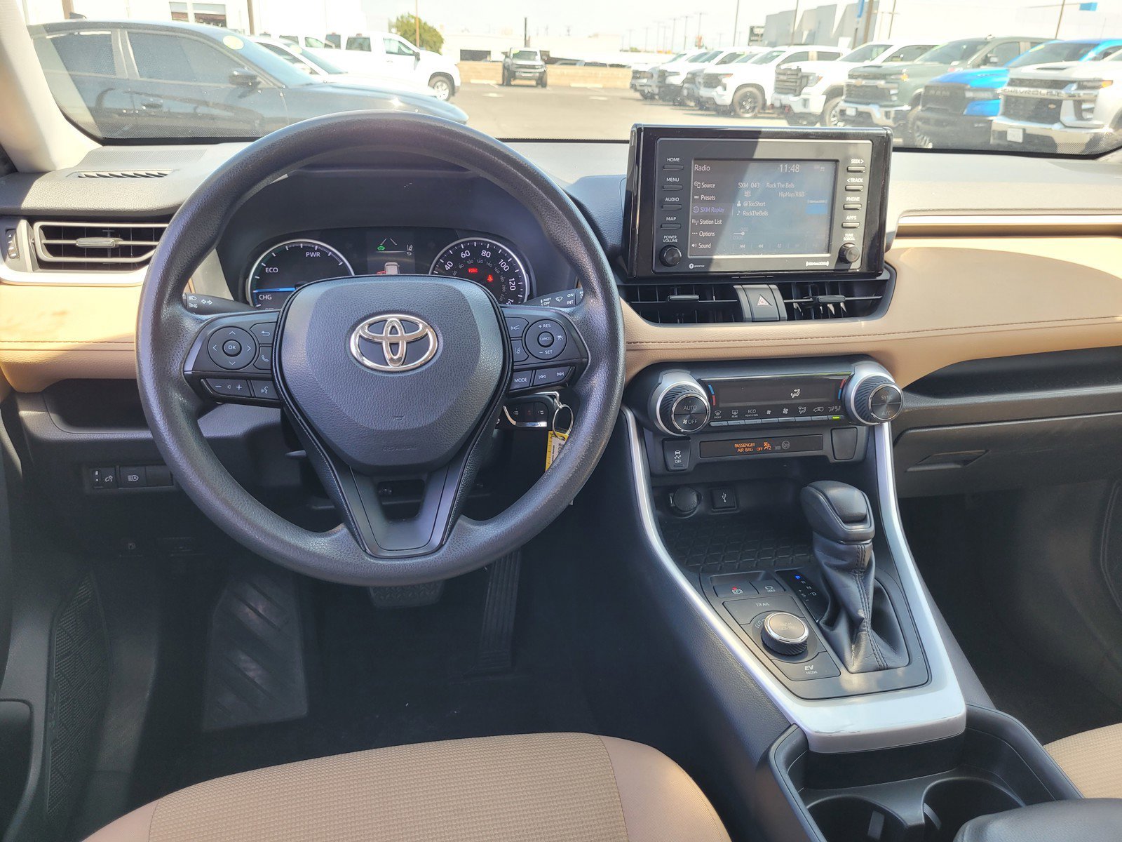 Used 2021 Black Toyota Hybrid LE image 18