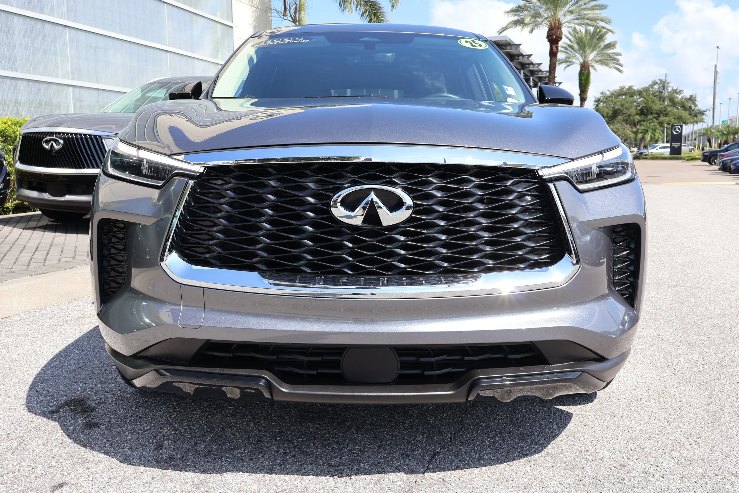 Certified Used 2025 Graphite Shadow INFINITI PURE image 13