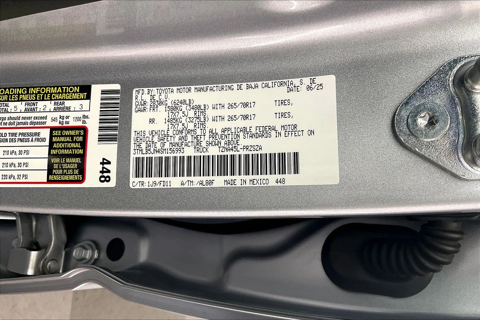 Used 2025 Celestial Silver Metallic Toyota TRD Off-Road image 35