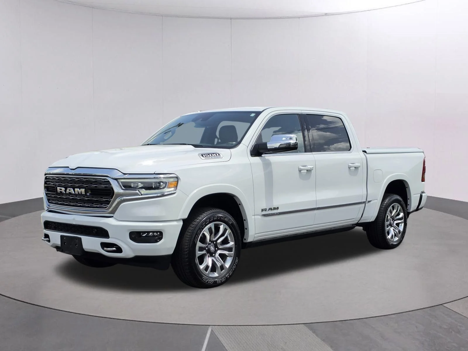 Used 2023 Bright White Clearcoat Ram Limited image 1