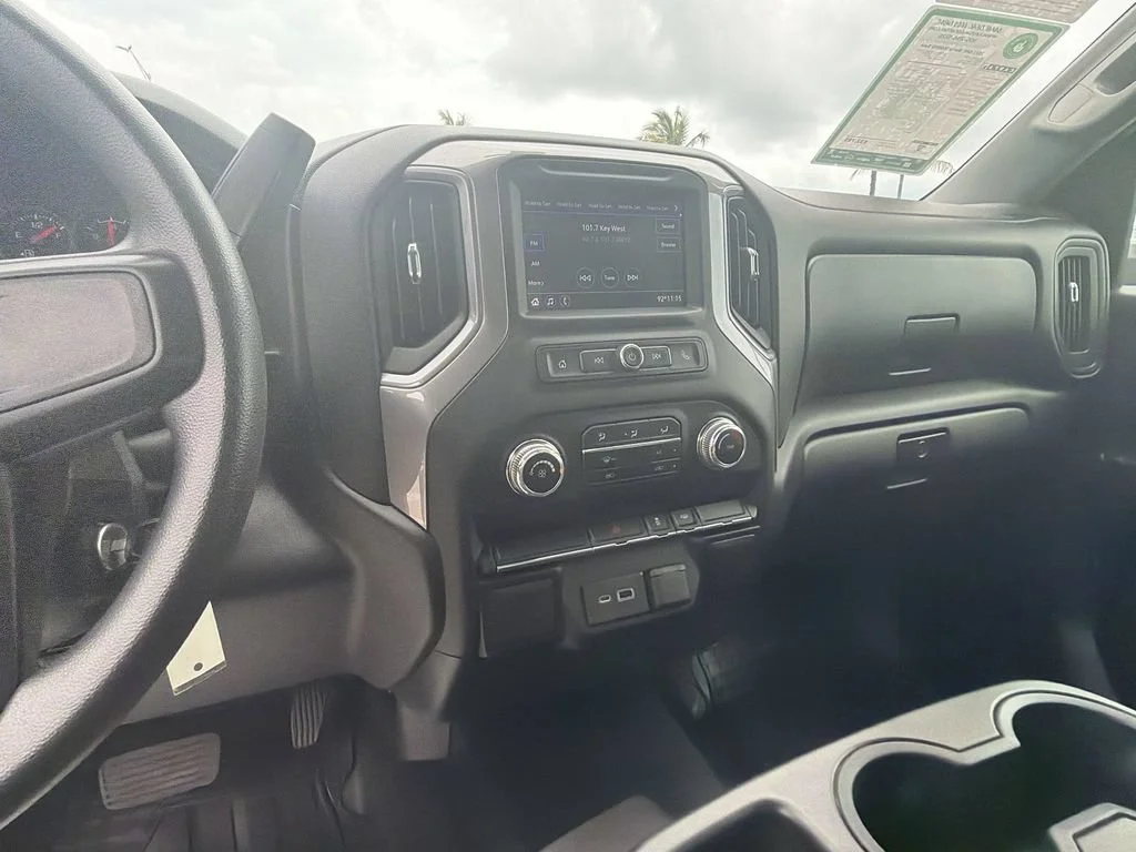 Used 2021 SUMMIT WHITE GMC 2WD Double Cab Long Bed image 19