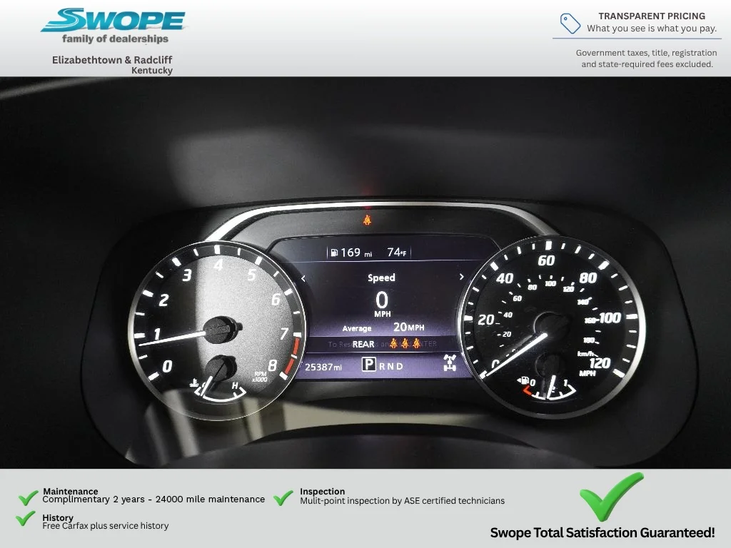 Used 2023 Glacier White Nissan SV image 18
