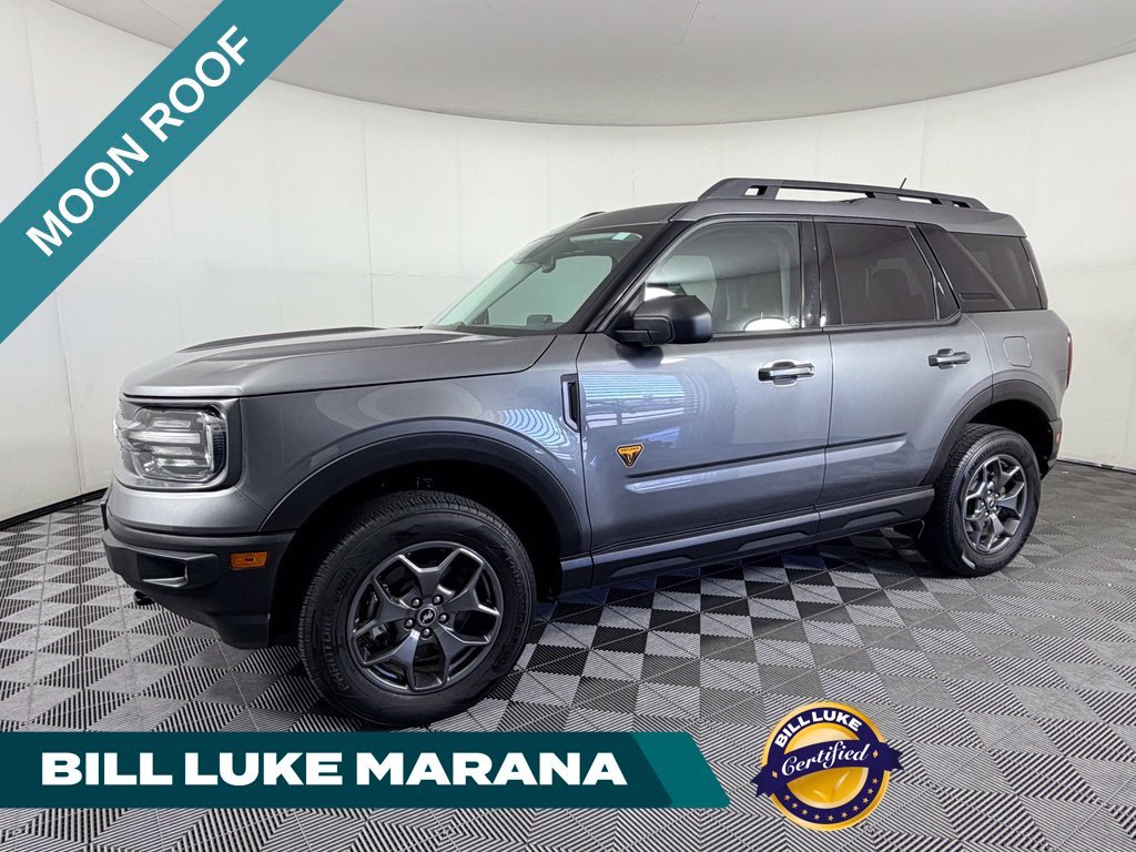Used 2021 Gray Ford Badlands image 1