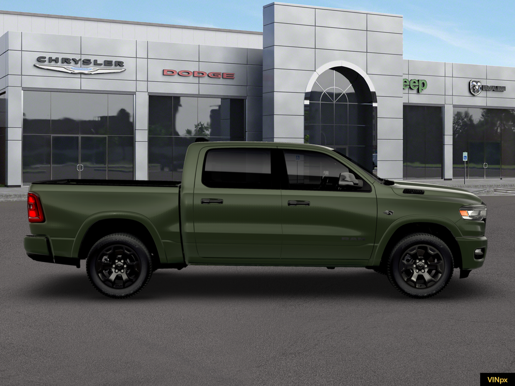 New 2026 Serrano-Green Metallic Exterior Paint RAM Big Horn/Lone Star image 8
