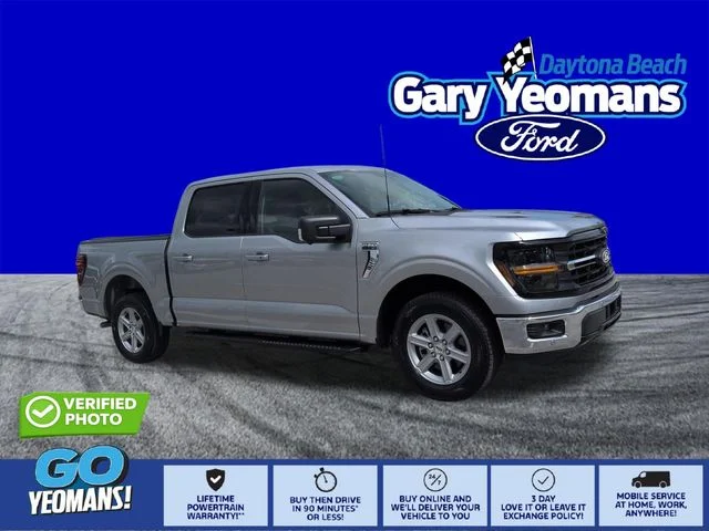 New 2026 Iconic Silver Metallic Ford XLT image 1