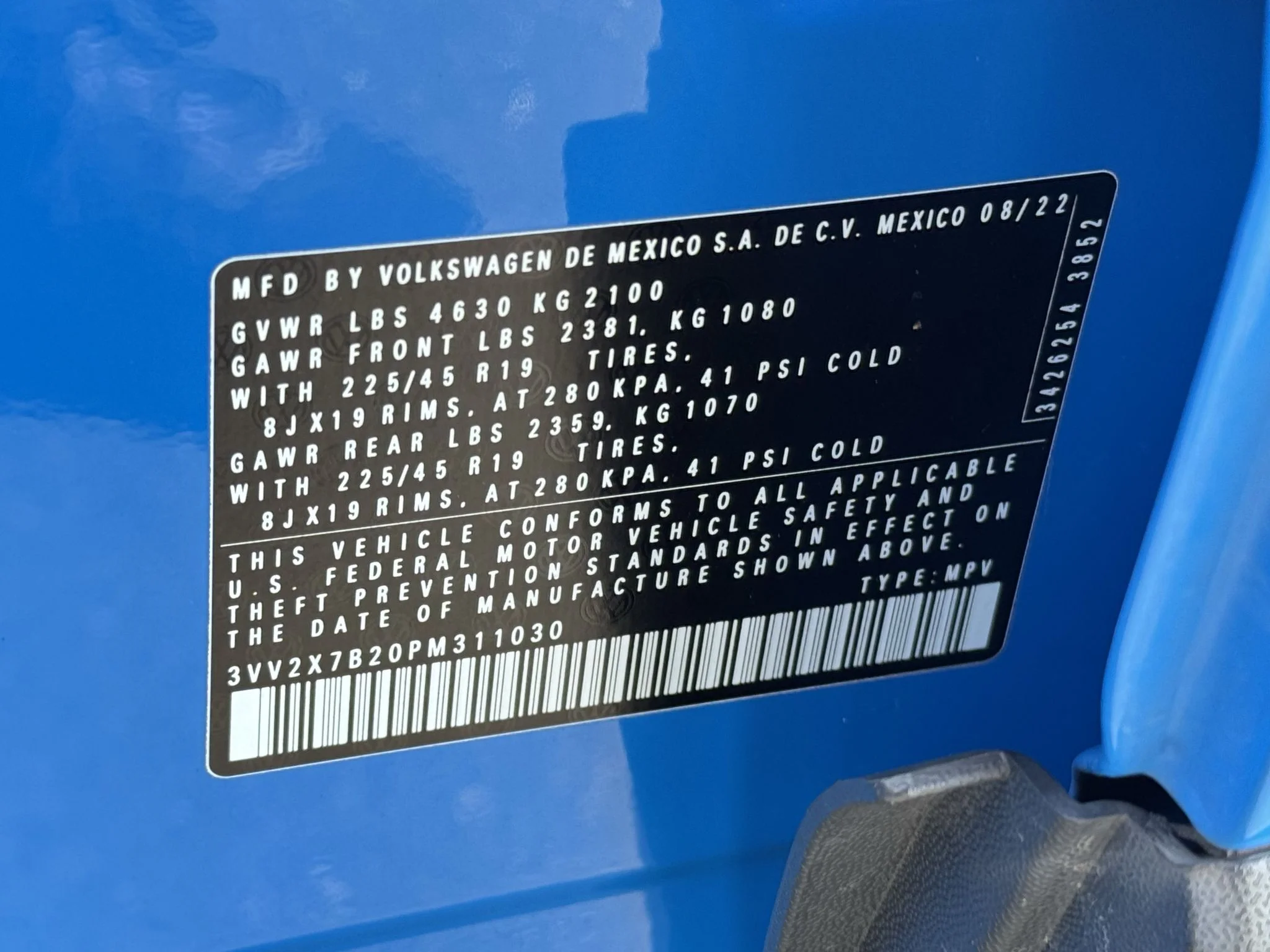 Certified Used 2023 Cornflower Blue Volkswagen SEL 4Motion image 36