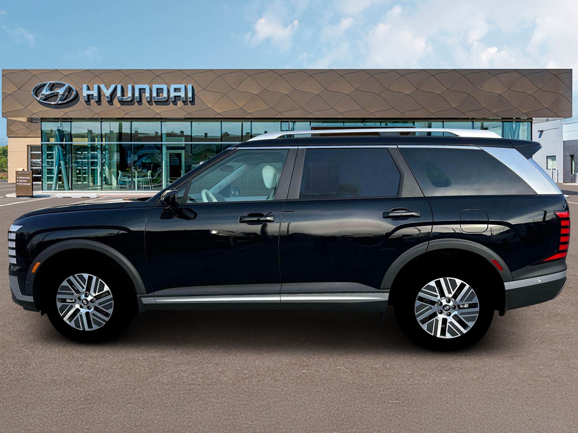 New 2026 Abyss Black Pearl Hyundai Blue SEL Premium image 3