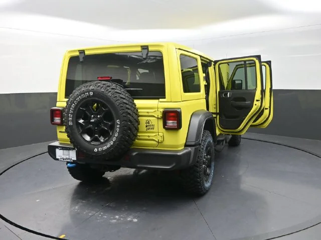 Used 2023 Yellow Jeep Willys 4xe image 35