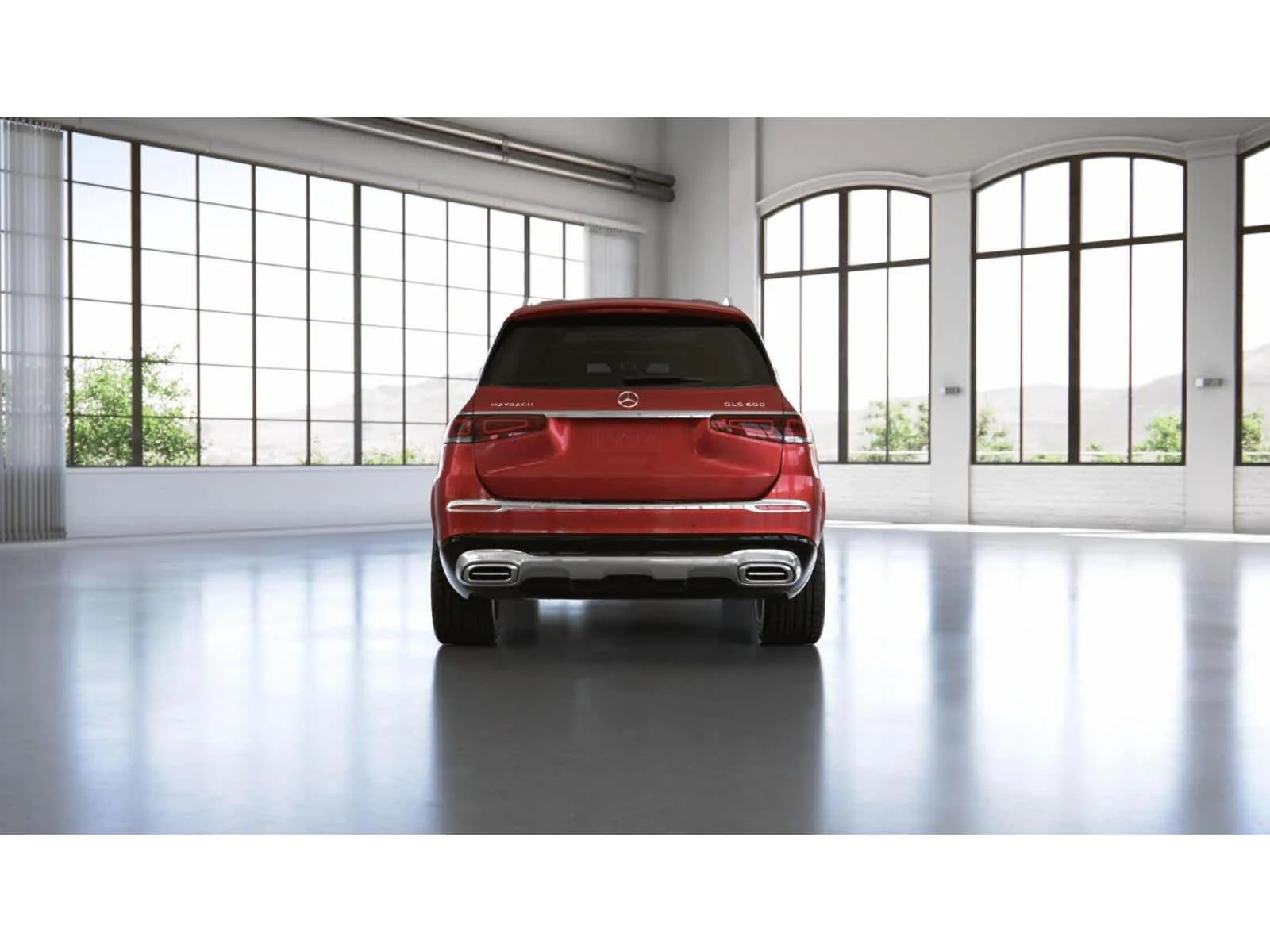 Used 2022 MANUFAKTUR Cardinal Red Metallic Mercedes-Benz Maybach GLS 600 image 25