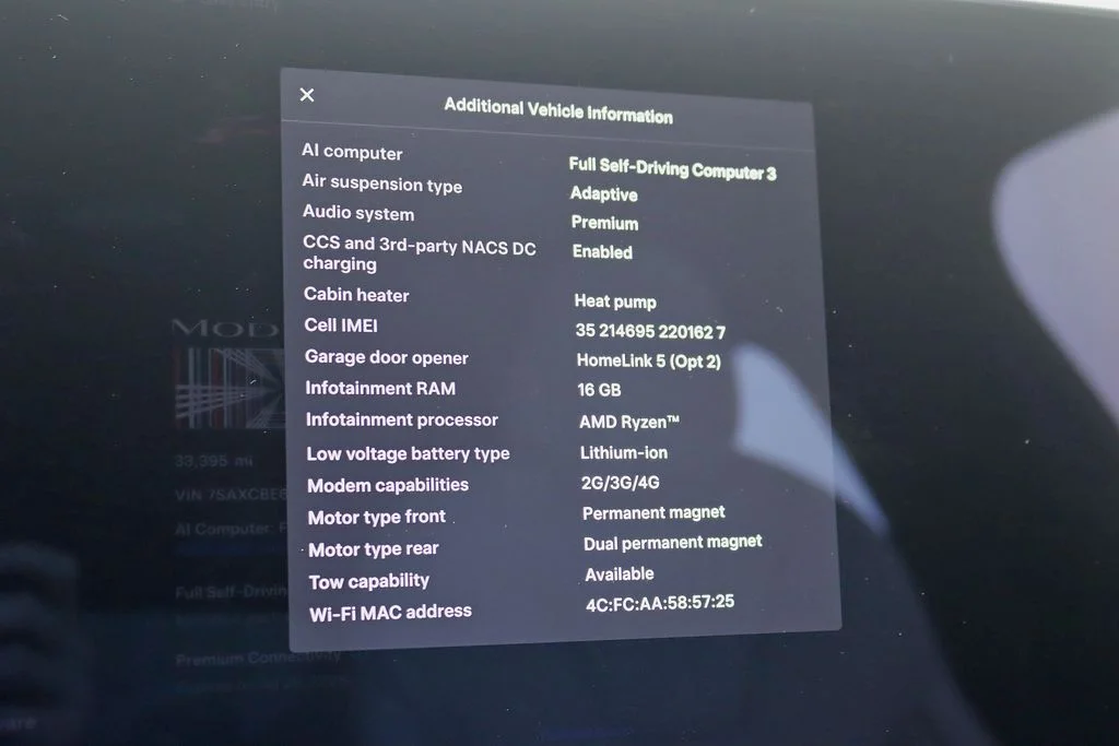 Used 2022 Red Tesla Plaid image 26
