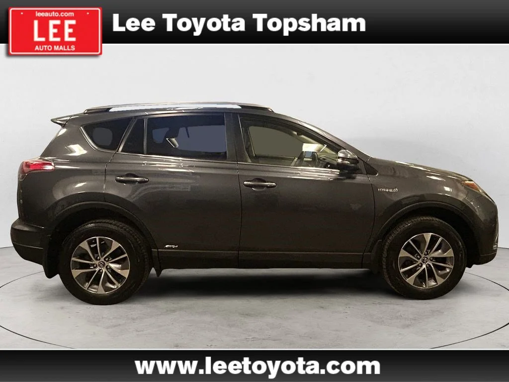Used 2018 Magnetic Gray Metallic Toyota Hybrid XLE image 6