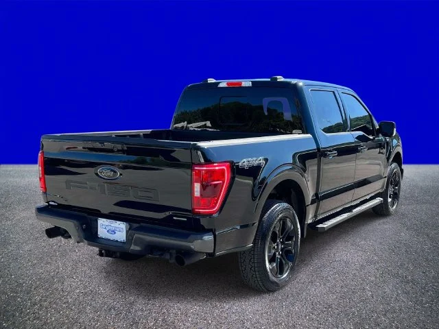 Certified Used 2023 Black Metallic Ford XLT image 3