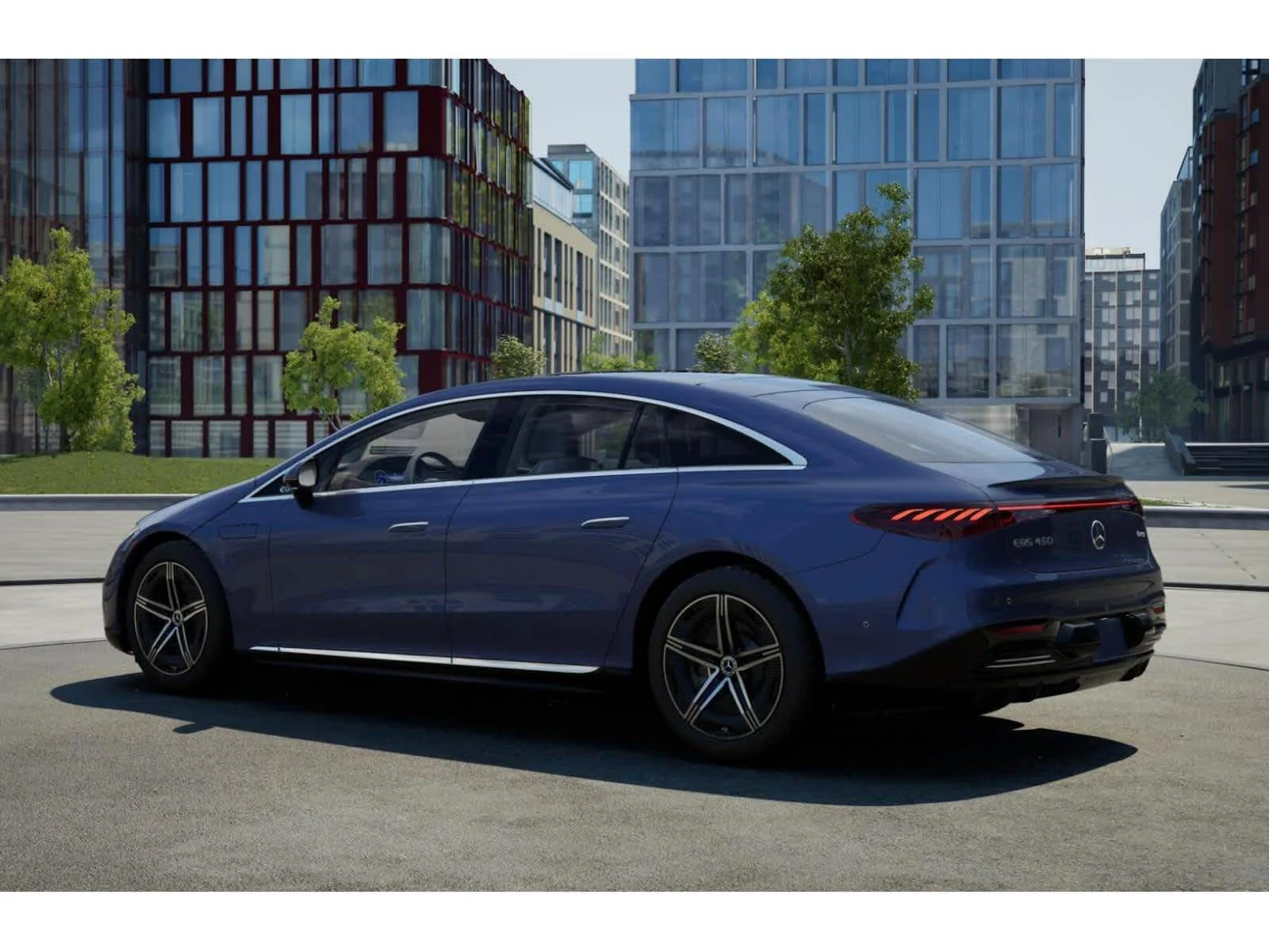New 2026 Twilight Blue Metallic Mercedes-Benz EQS 450 image 28
