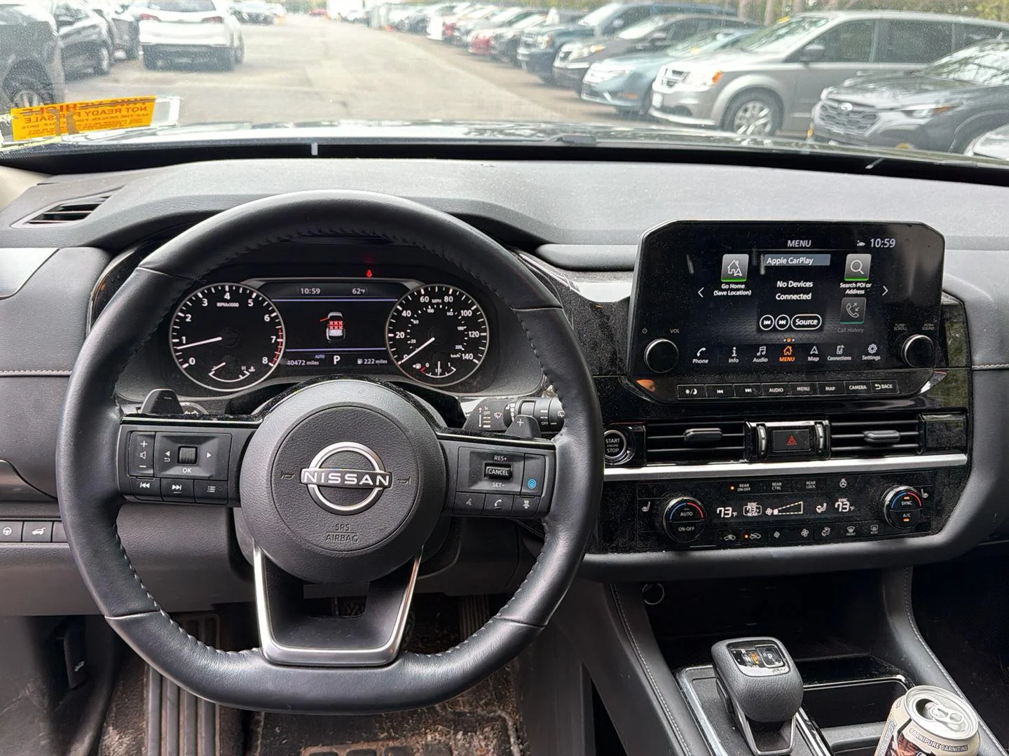 Used 2023 Super Black Nissan SL image 2