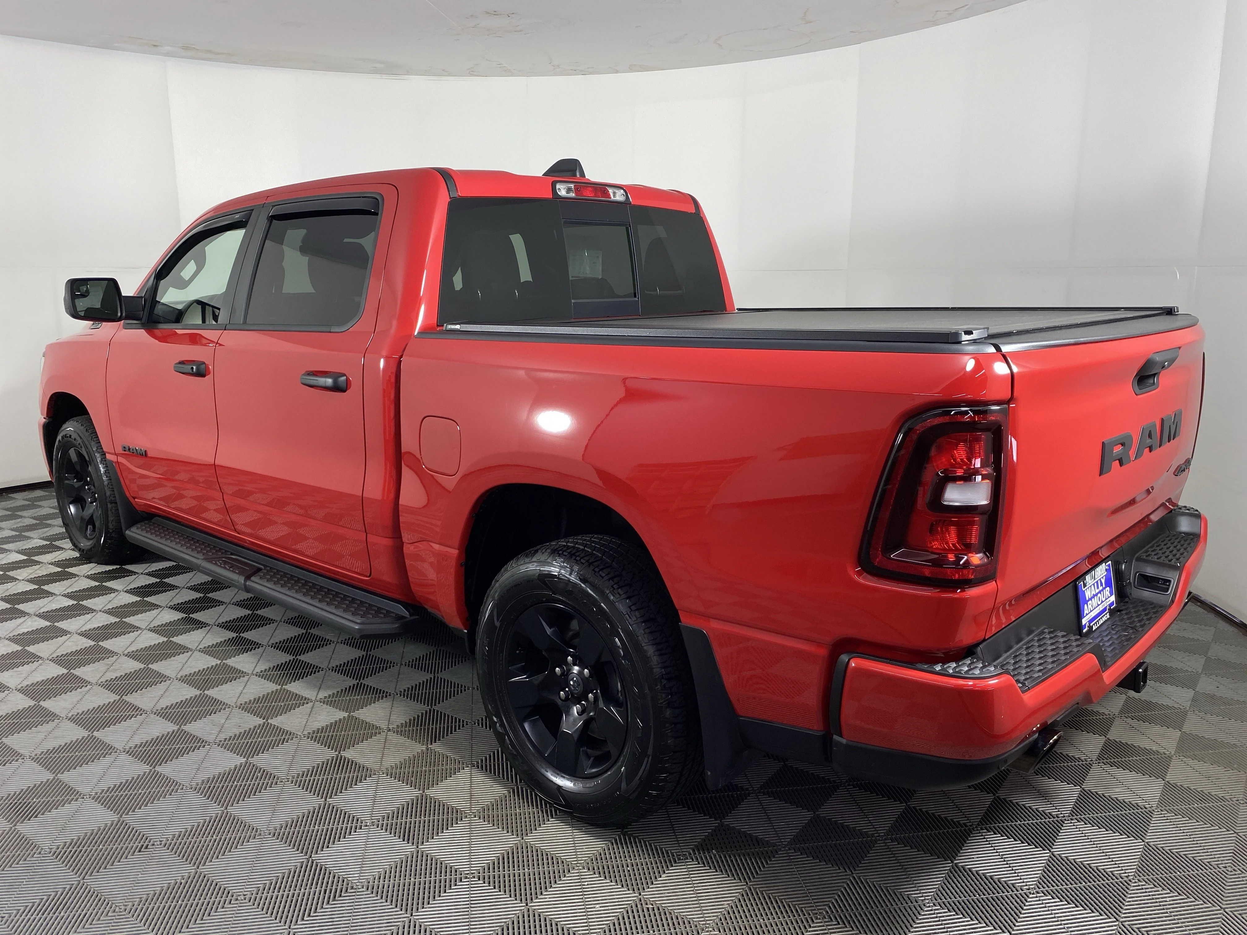 Used 2025 Flame Red Clearcoat Ram Tradesman image 8