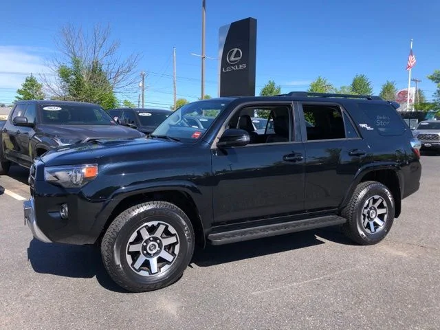 Used 2023 Midnight Black Metallic Toyota TRD Off-Road Premium image 7