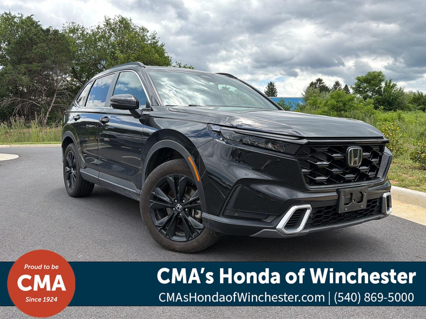 Used 2025 Crystal Black Pearl Honda  image 1