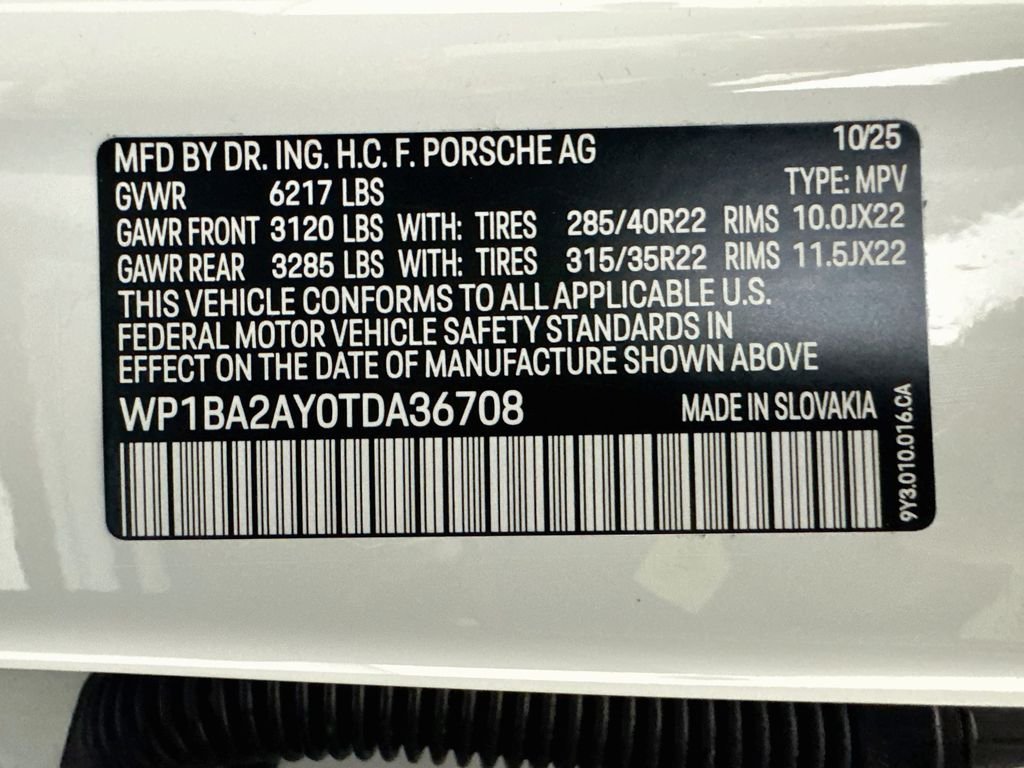 Used 2026 White Porsche Base image 33