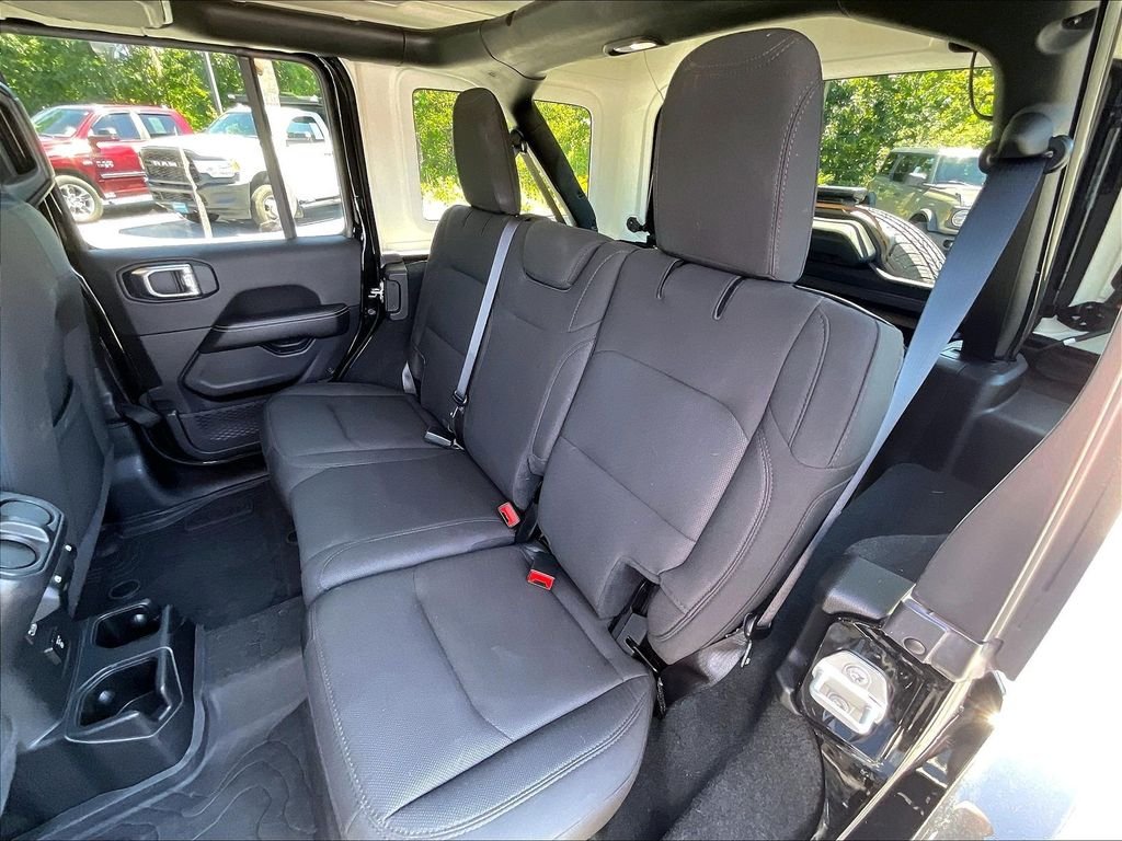 Used 2023 Black Clearcoat Jeep Sahara image 14
