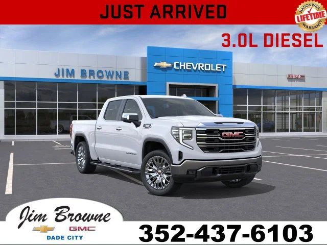New 2026 Summit White GMC SLT image 1