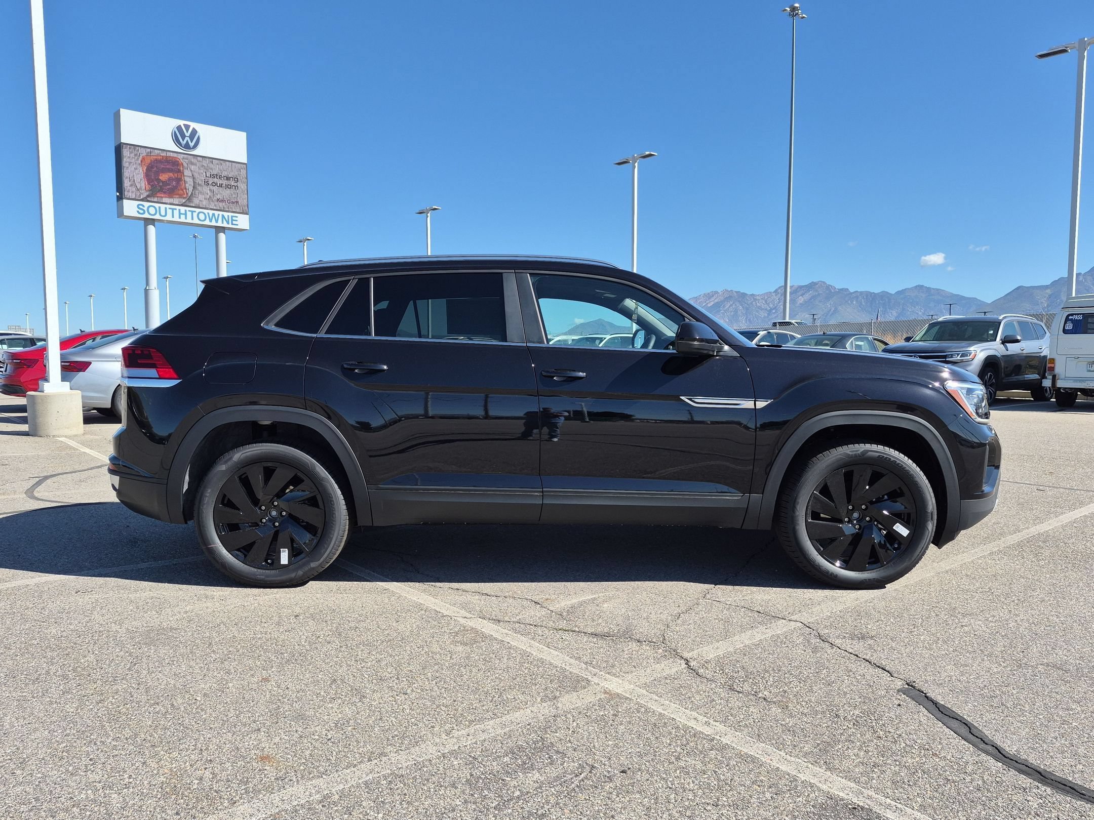 New 2026 Deep Black Pearl Volkswagen 2.0T SE w/Technology image 2