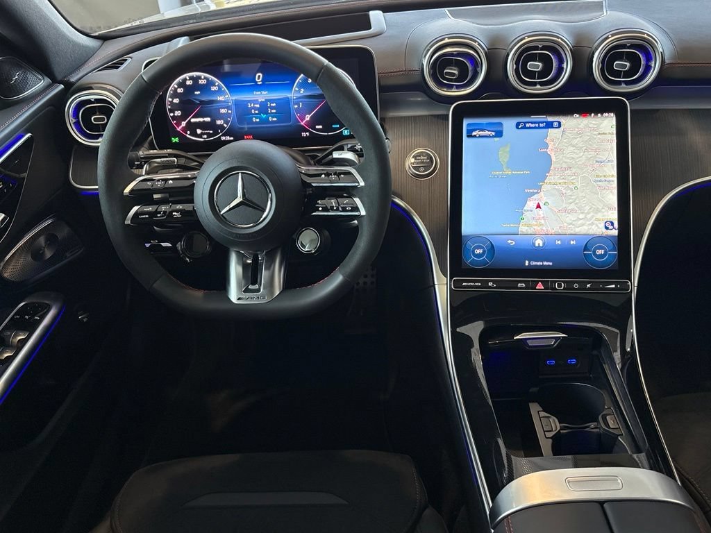 New 2026 Cirrus Silver Metallic Mercedes-Benz AMG® C 43 4MATIC Sedan image 56