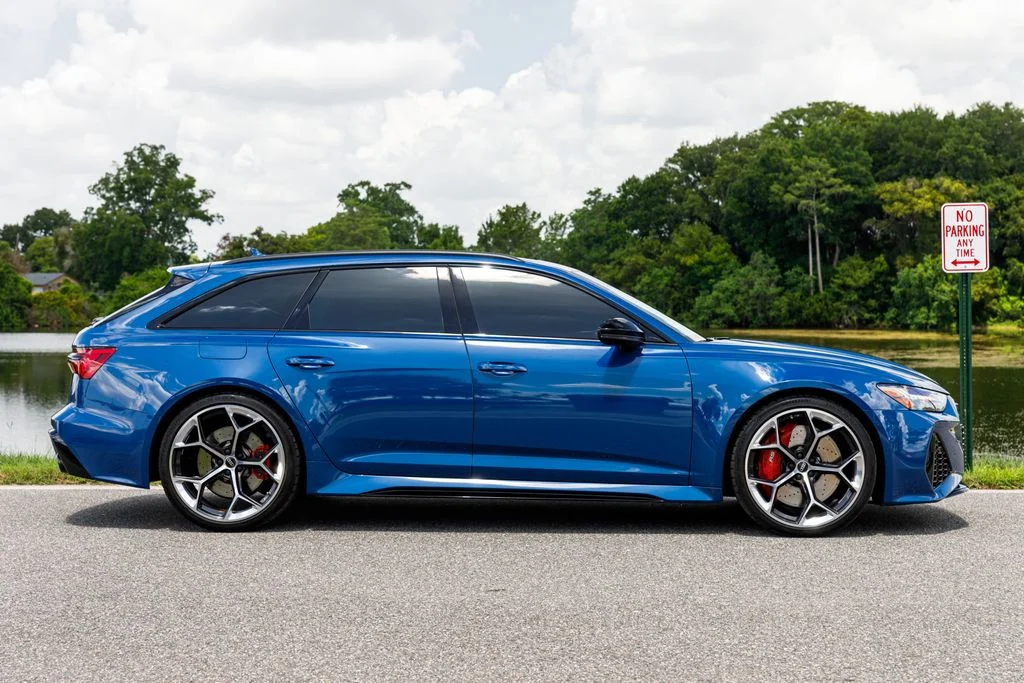 Used 2025 Blue Audi 4.0T image 2