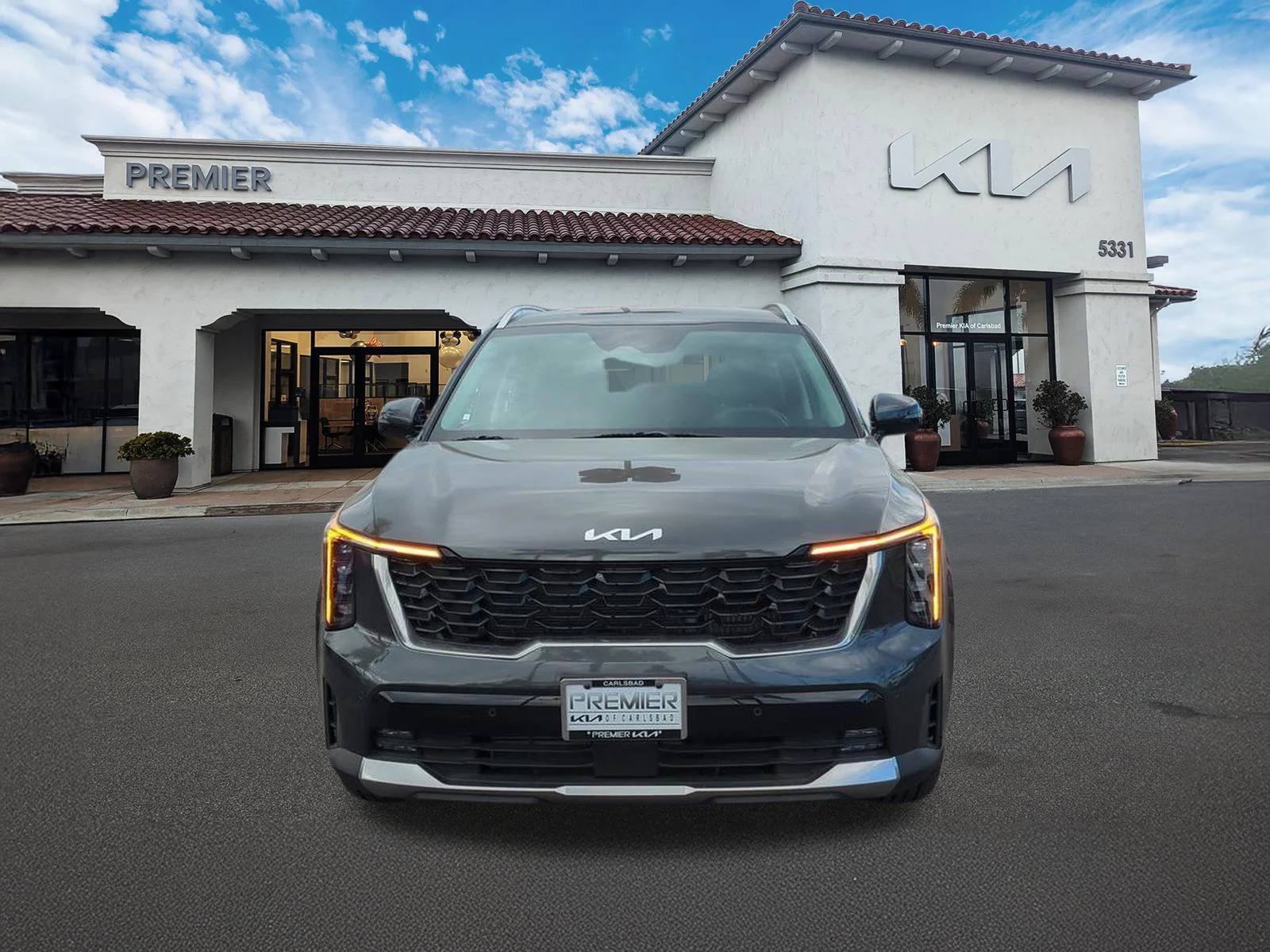 New 2026 Interstellar Gray Kia EX image 3