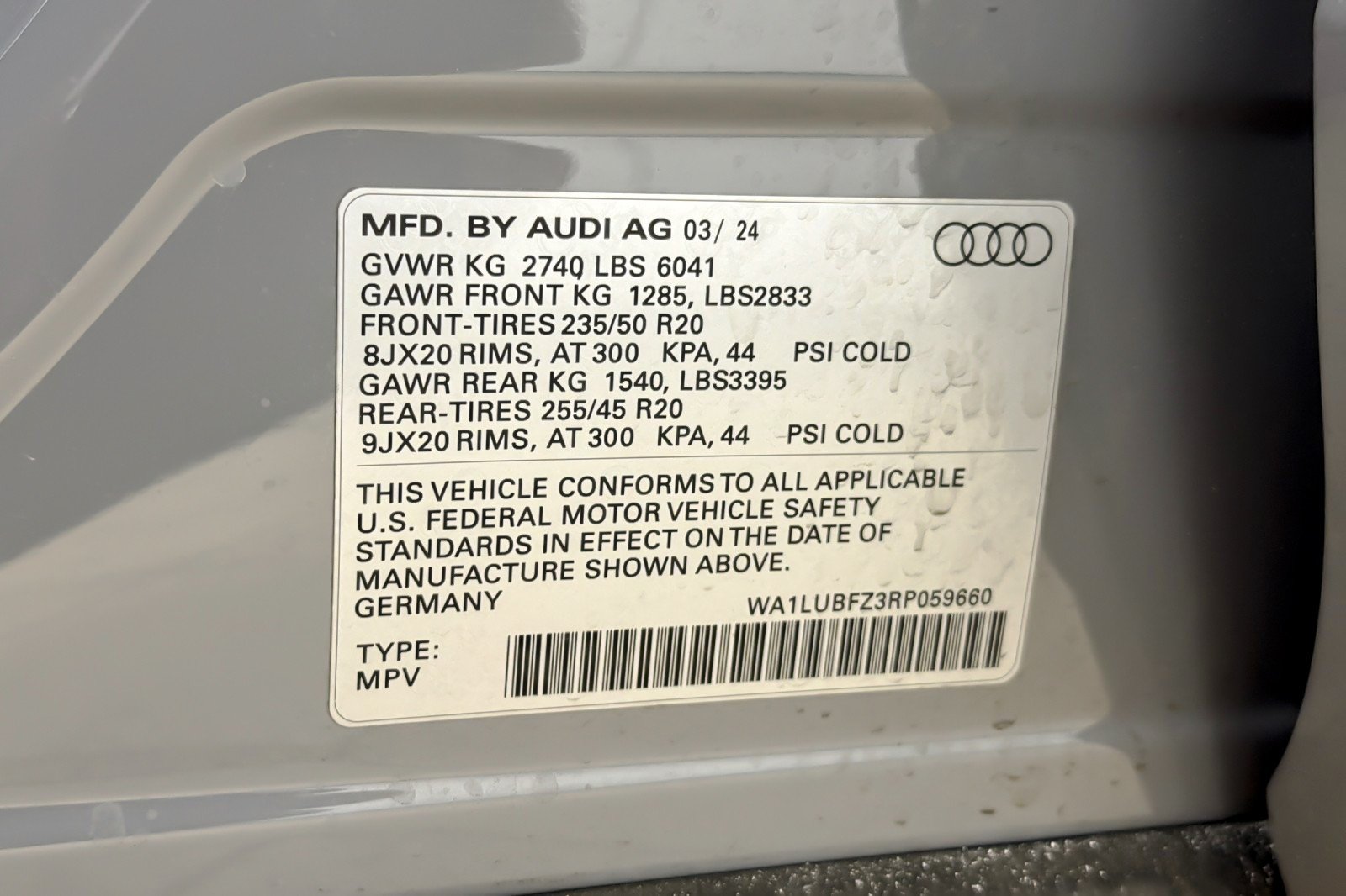 Used 2024 Pebble Gray Audi Premium Plus 55 quattro image 26