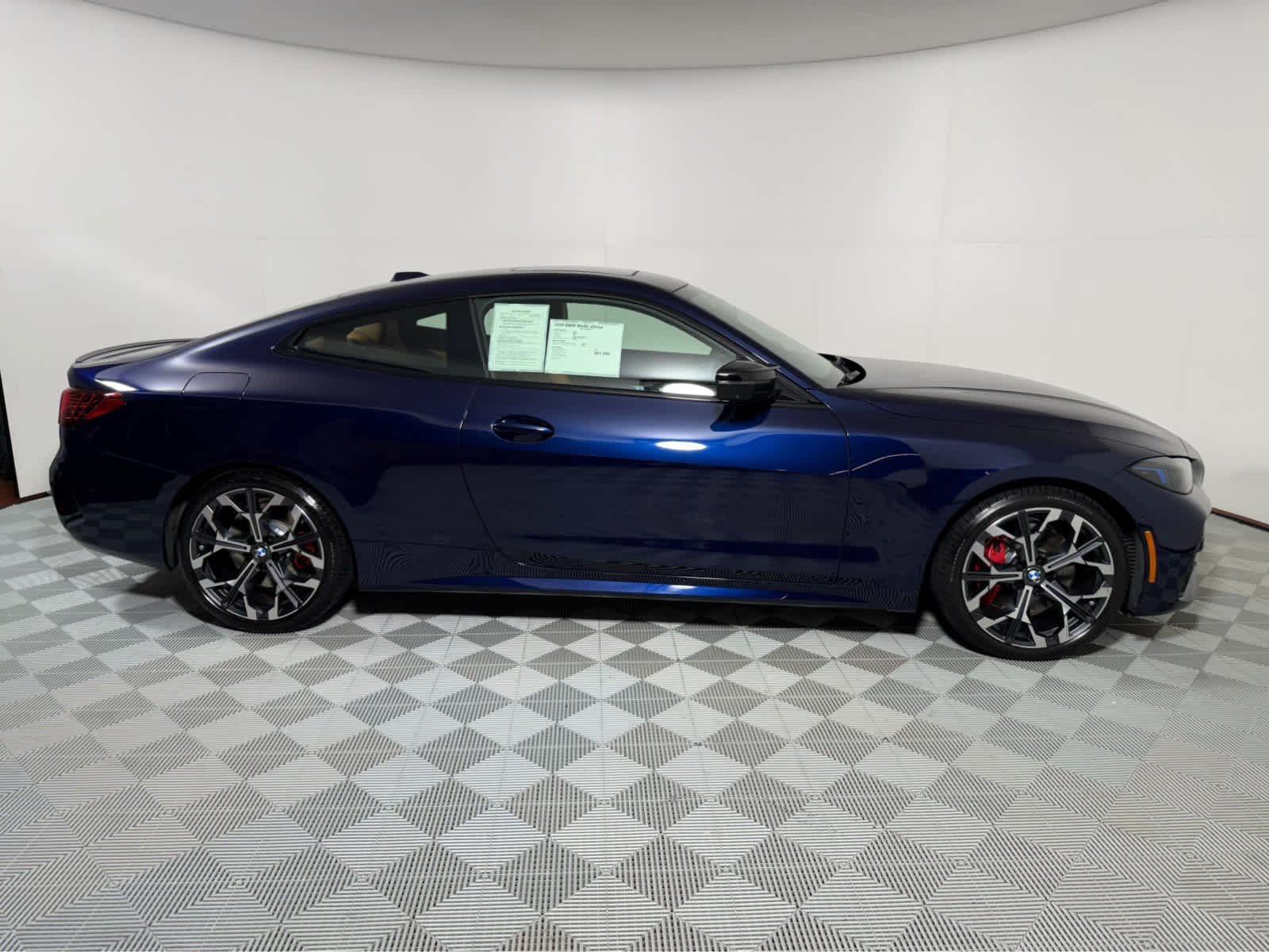 Used 2026 Tanzanite Blue II Metallic BMW M440i xDrive image 2