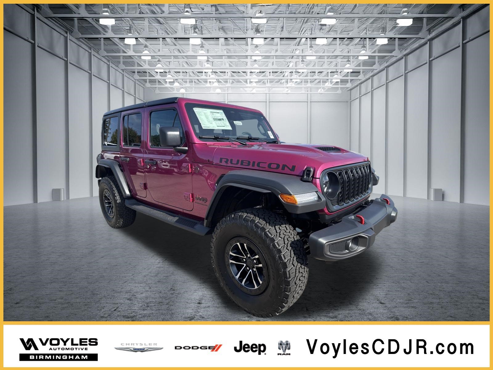 New 2026 Tuscadero Pearl-Coat Exterior Paint Jeep Rubicon image 1