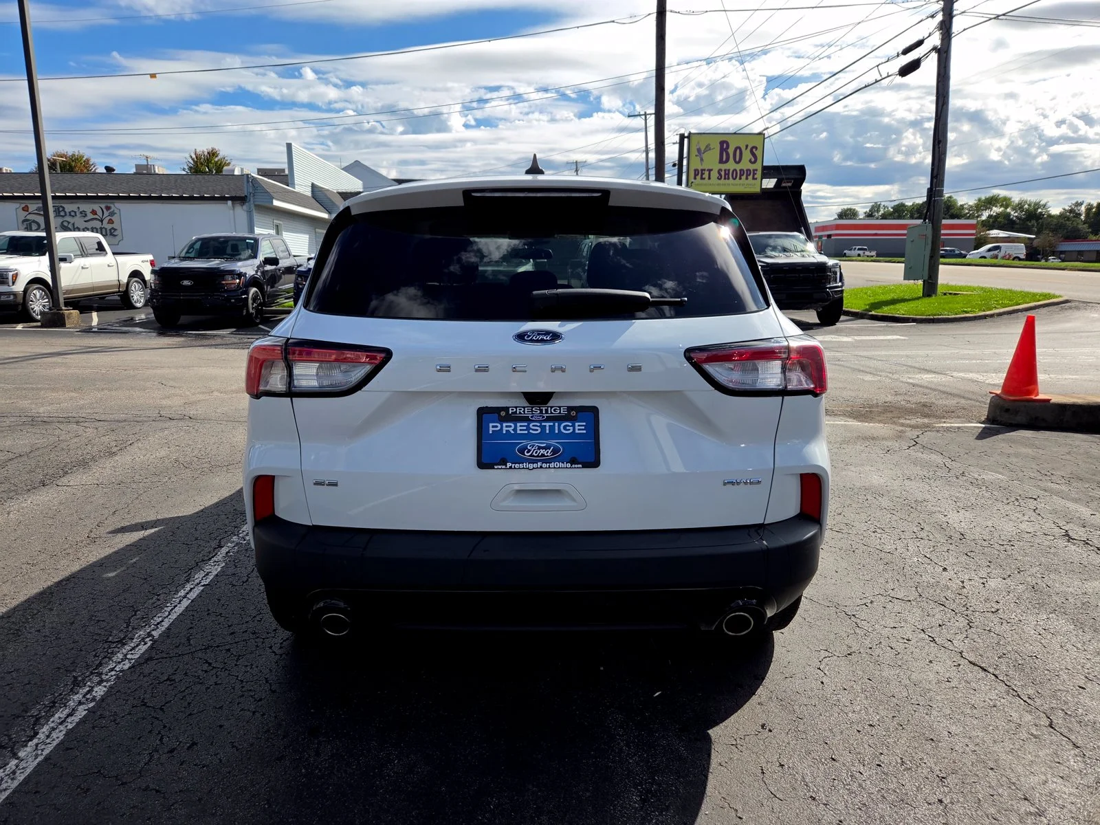 Used 2022 Oxford White Ford SE image 5