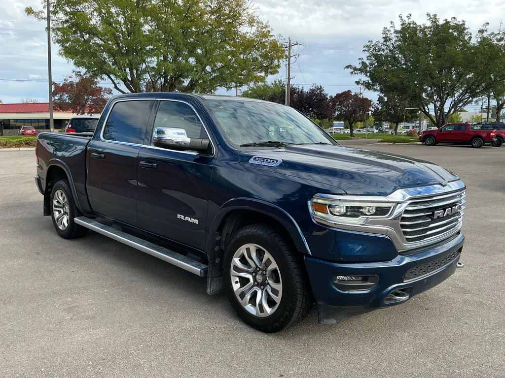 Used 2023 Patriot Blue Pearl Ram Limited Longhorn image 3