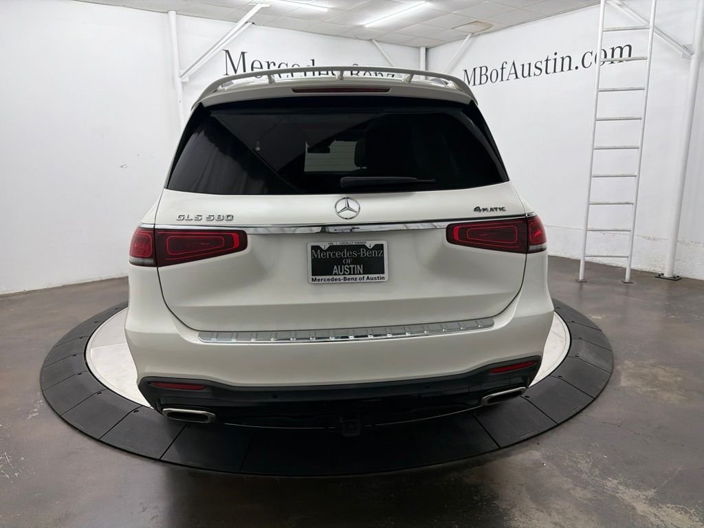 Used 2021 White Mercedes-Benz GLS 580 image 6