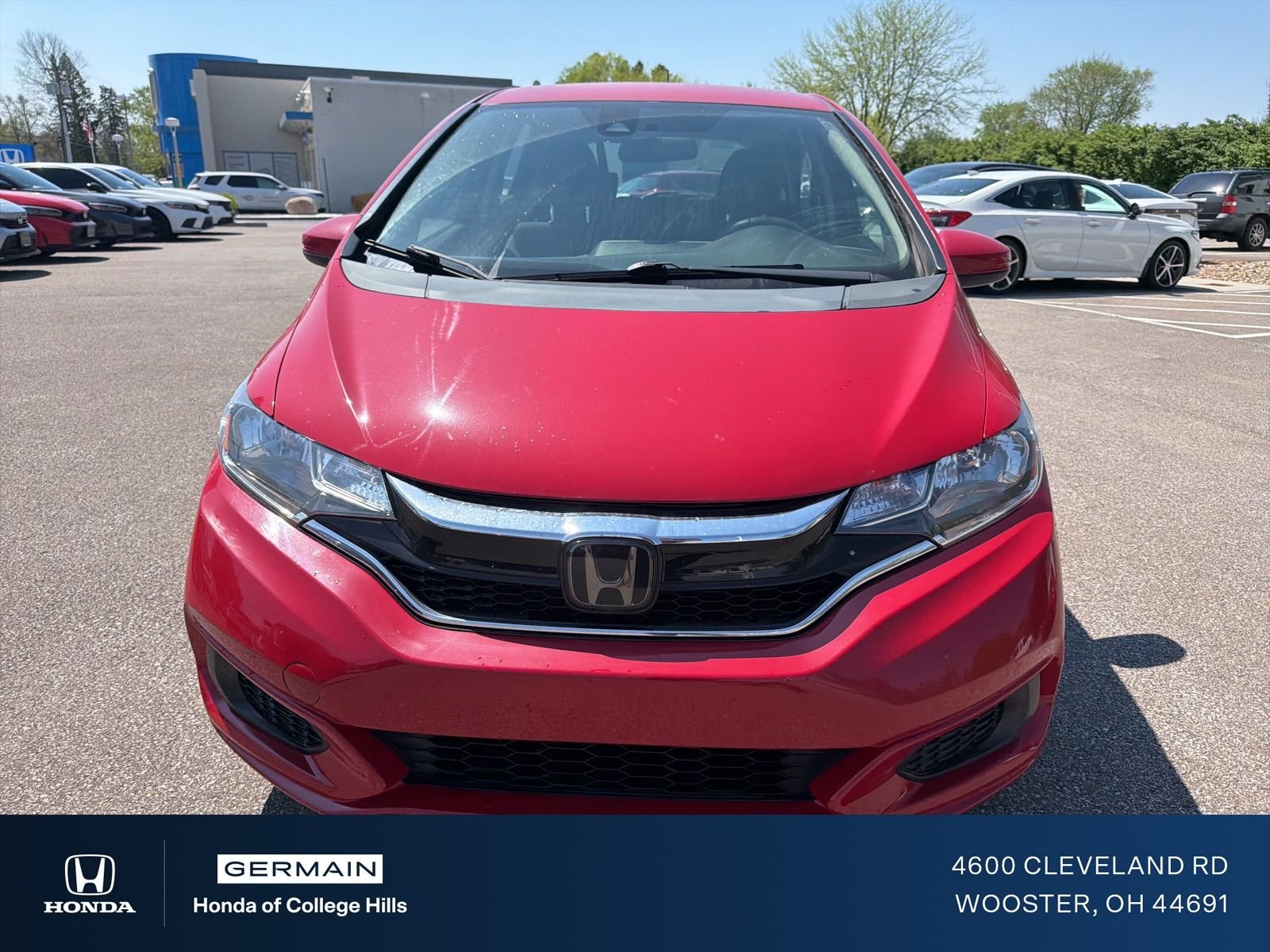 Certified 2018 Honda Fit LX with VIN 3HGGK5H50JM724423 for sale in Wooster, OH