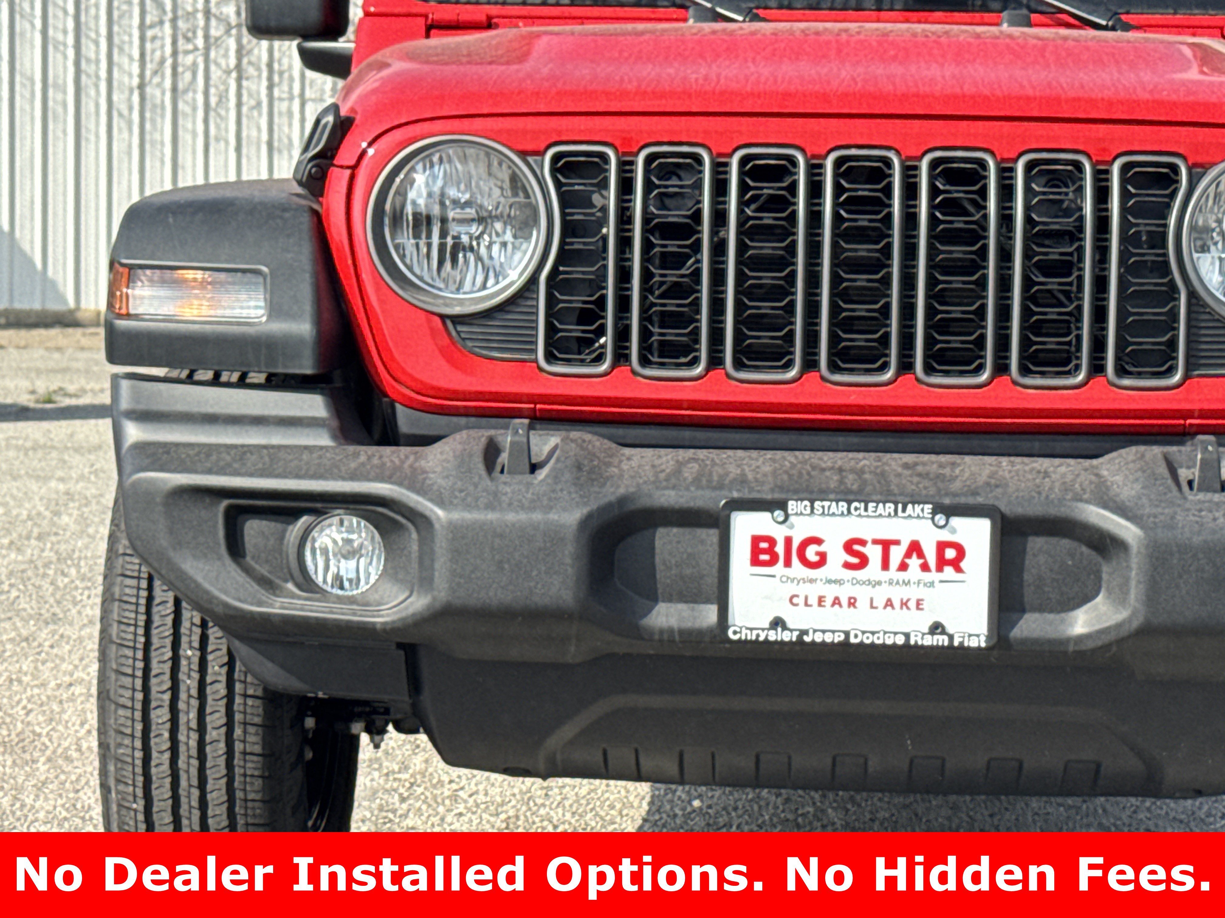 New 2026 Firecracker Red Clear-Coat Exterior Paint Jeep Sport image 6