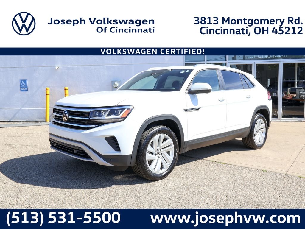 Certified Used 2023 White Volkswagen 3.6L V6 SE w/Technology image 1