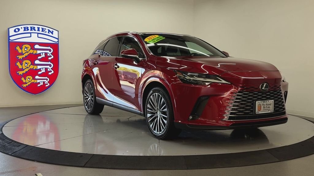 Used 2023 Matador Red Mica Lexus 350 Luxury image 2