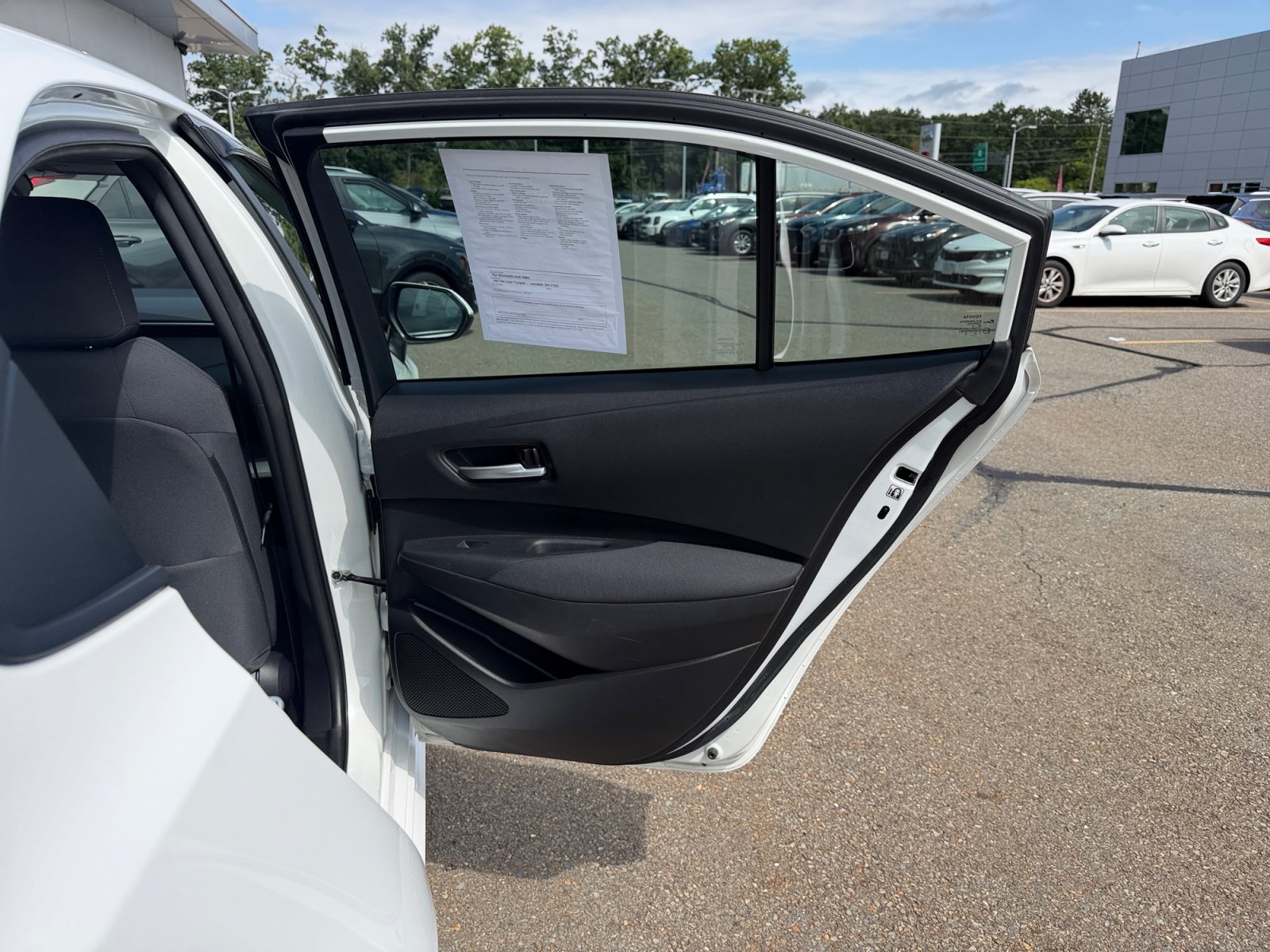 Used 2020 Super White Toyota LE image 32