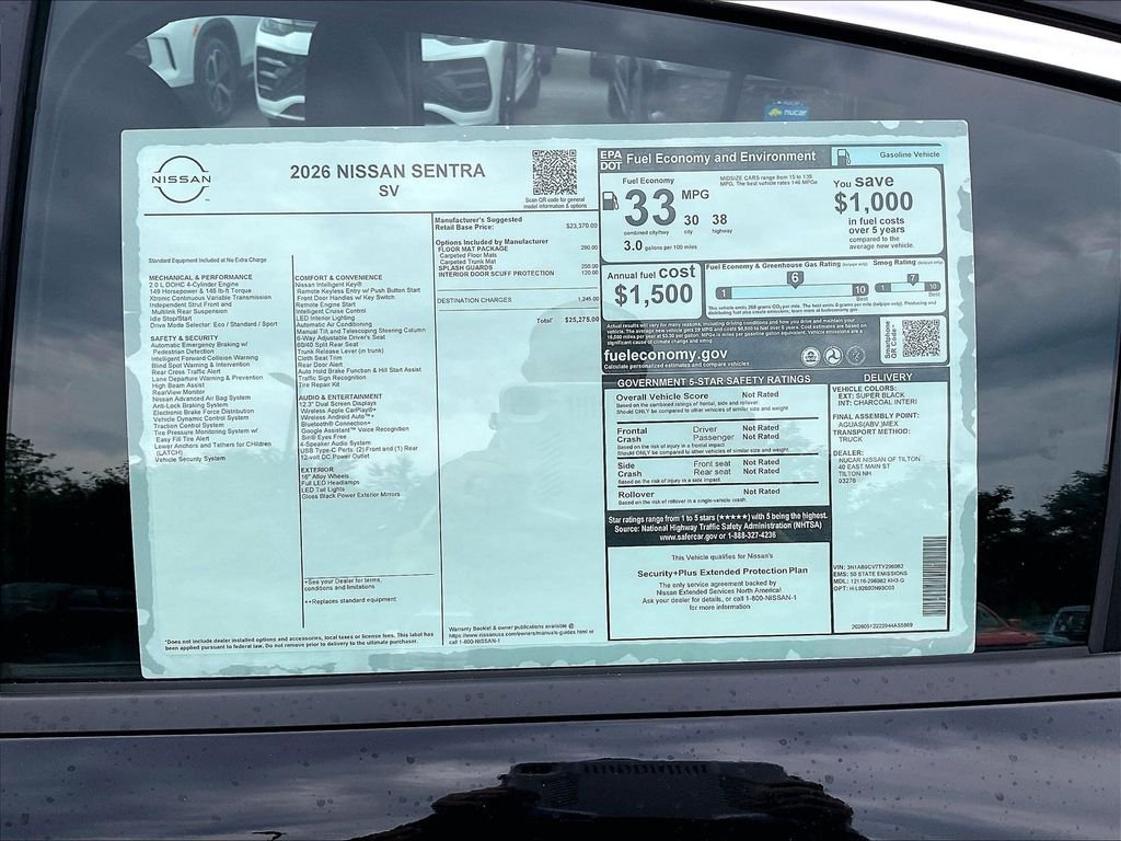 2026 Nissan Sentra SV - Photo 17