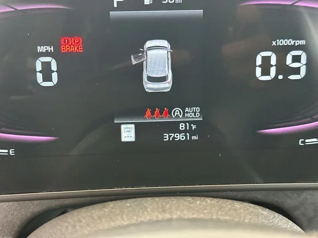 Used 2023 Black Kia EX image 12