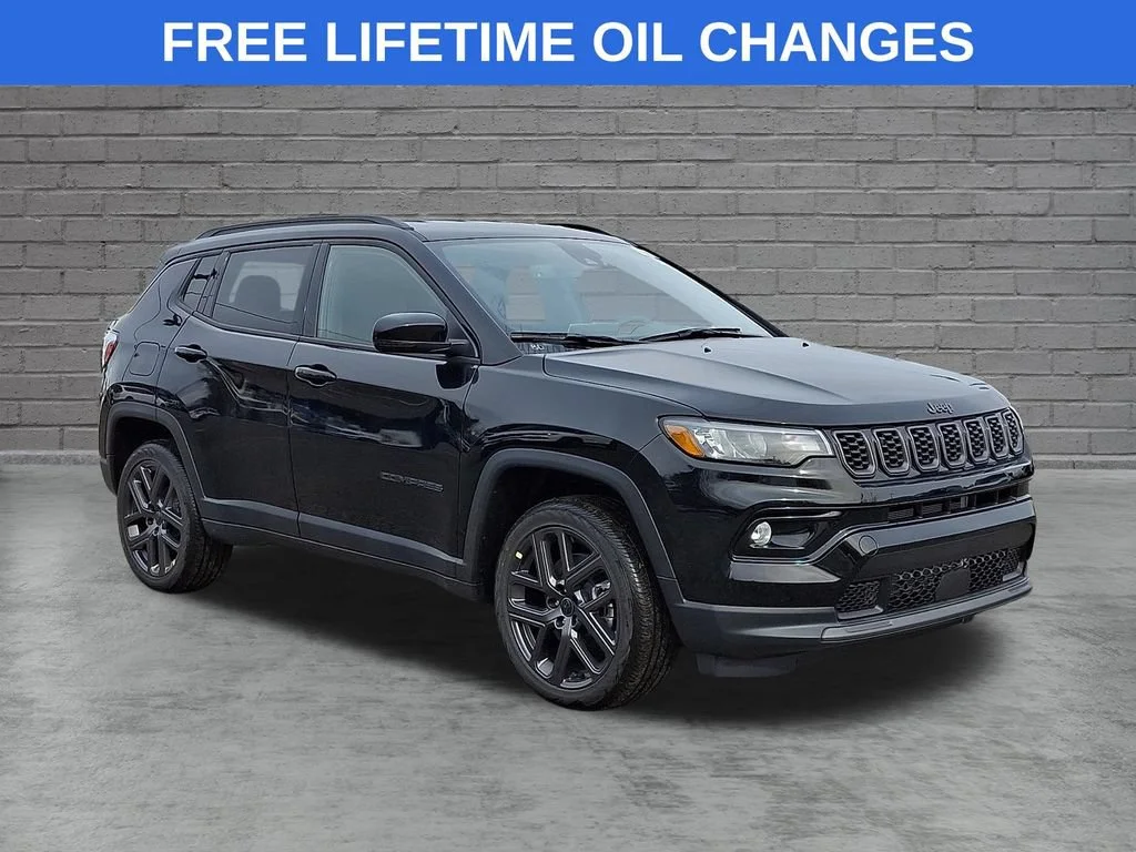 New 2026 Diamond Black Crystal Pearlcoat Jeep Limited Altitude image 1