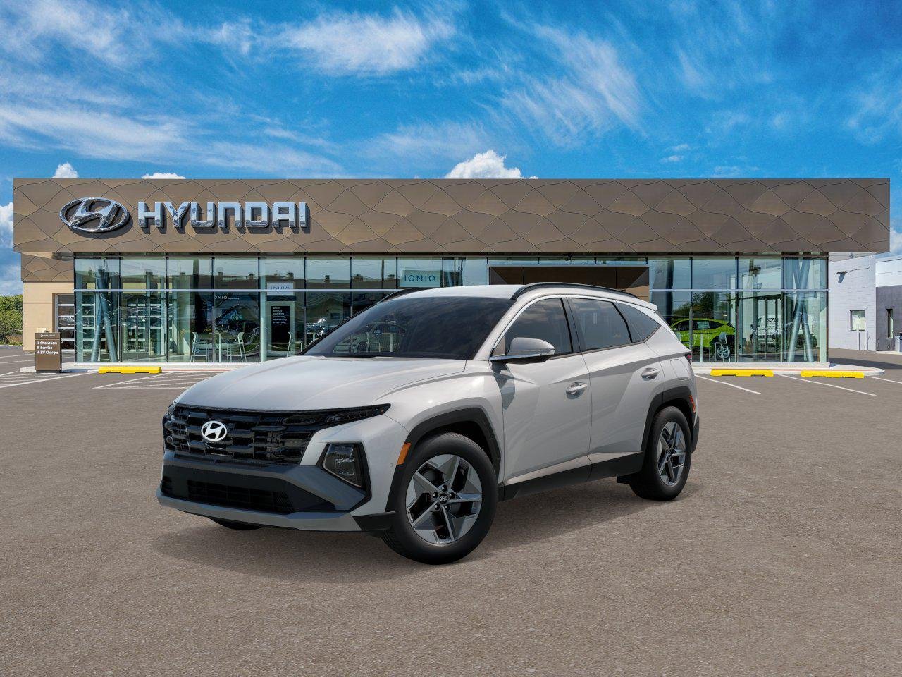New 2026 Creamy White Pearl Hyundai SEL image 1