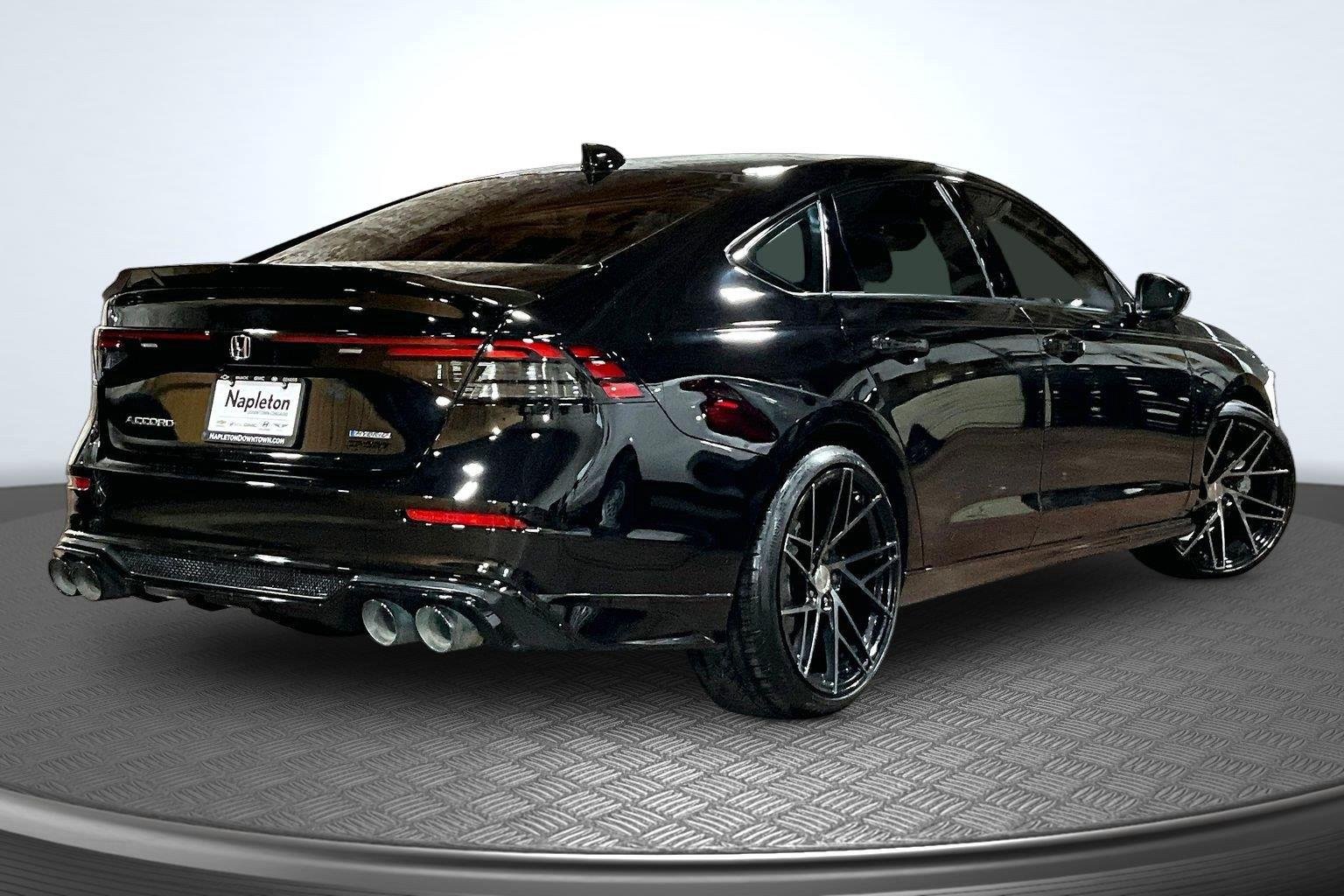 Used 2024 Crystal Black Pearl Honda Sport-L image 2
