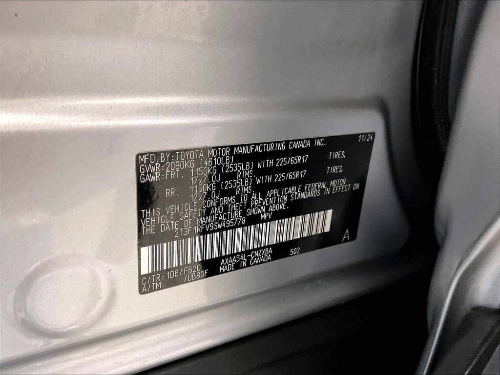 Used 2025 Silver Toyota LE image 35