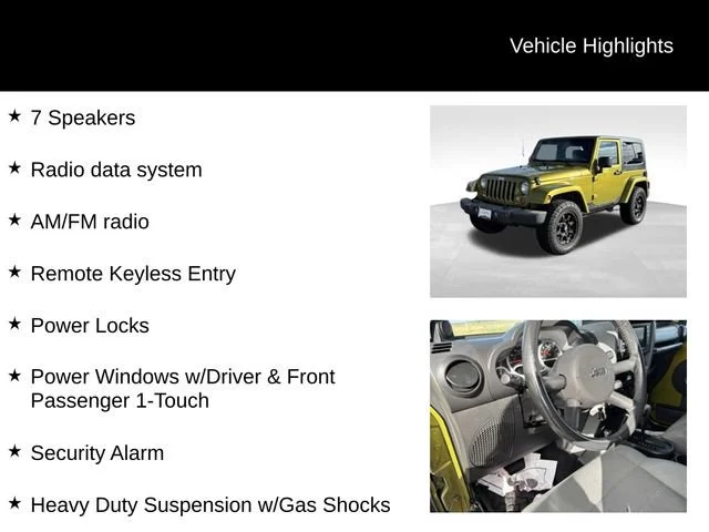 Used 2007 Green Jeep Sahara image 15