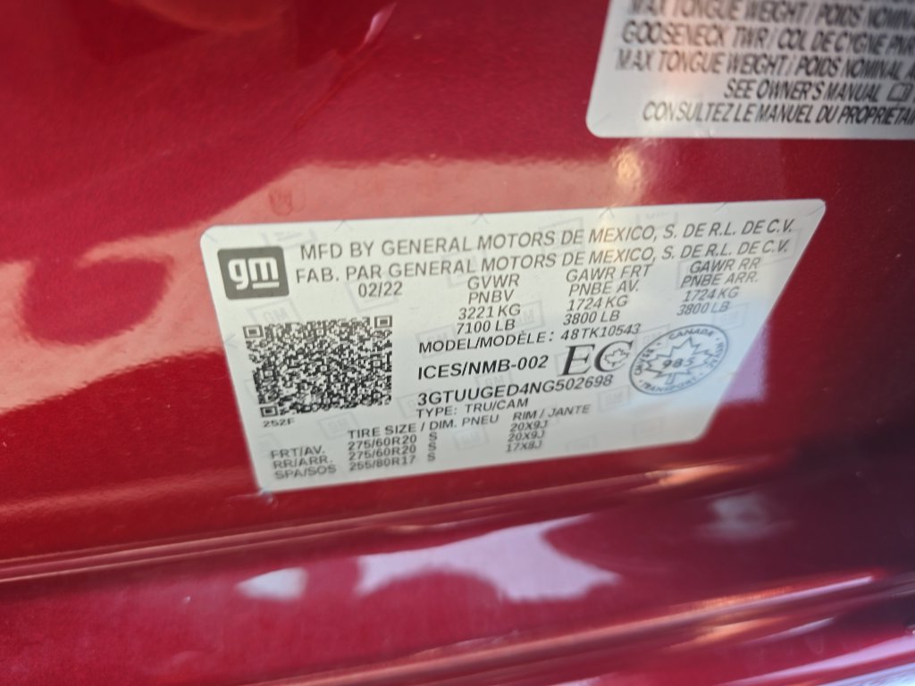 Used 2022 Red GMC Denali image 22