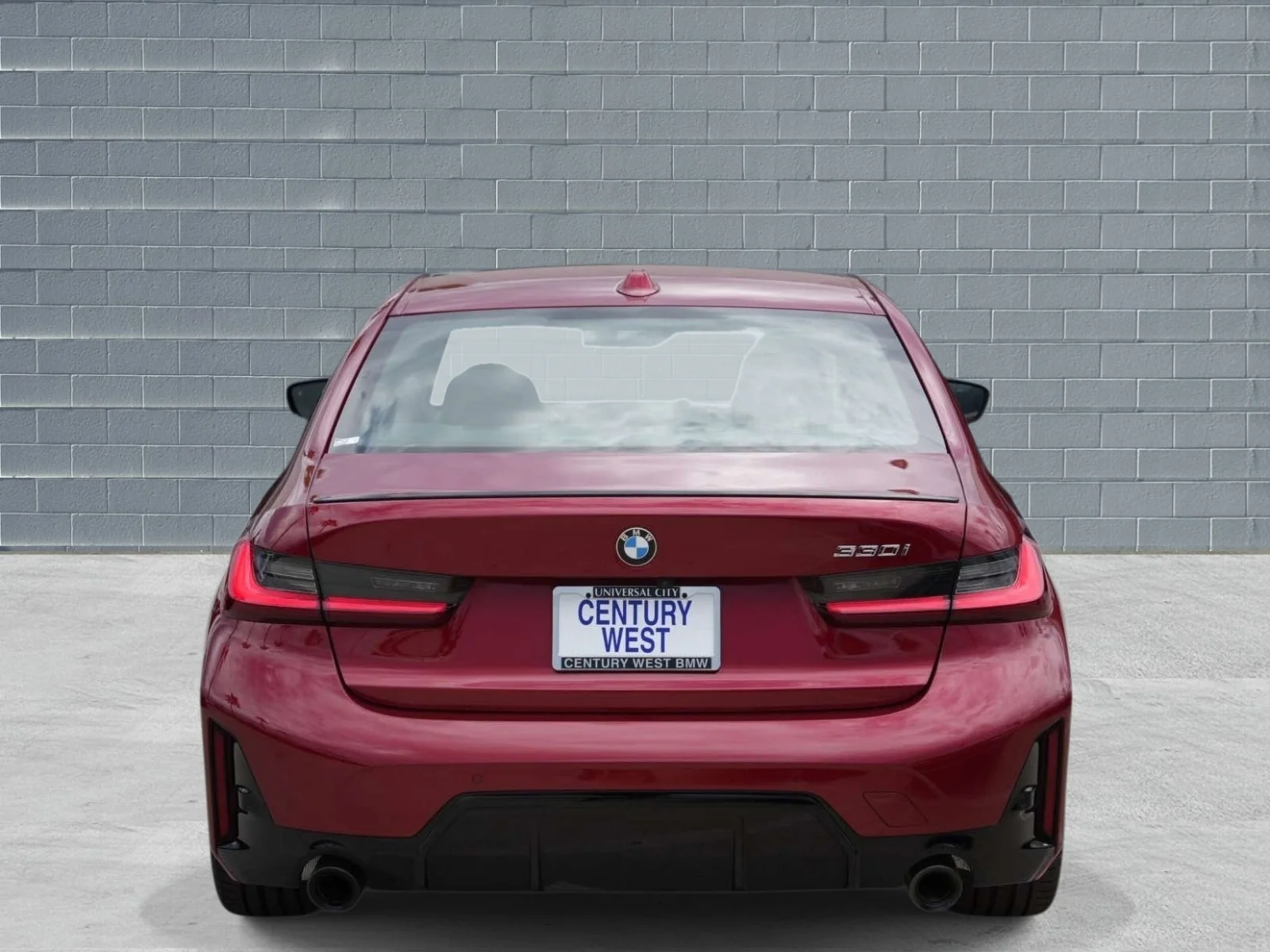 Used 2025 Vegas Red Metallic BMW 330i Sedan image 4